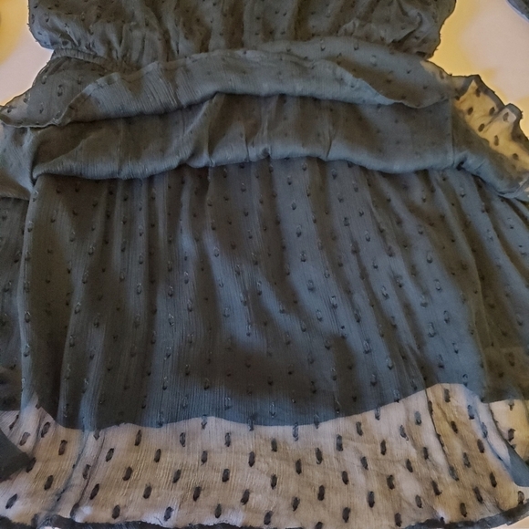 Free People Dahlia Swiss Dot Gauze Mini Dress Sz M - Picture 12 of 15